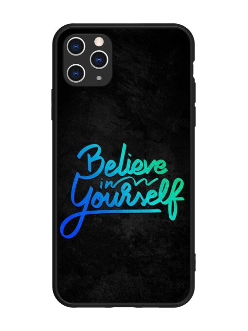 Believe In Yourself Glossy Metal Phone Cover for Apple Iphone 11 Pro Max Zapvi