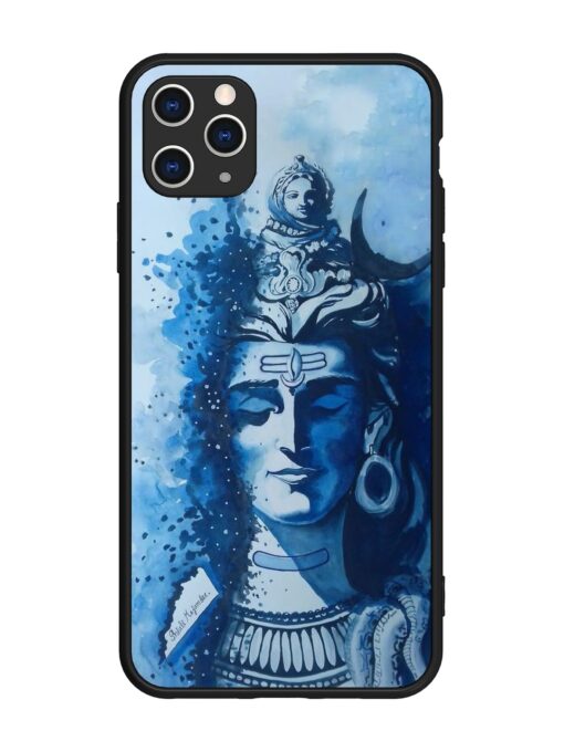 Shiv Art Glossy Metal Phone Cover for Apple Iphone 11 Pro Max Zapvi