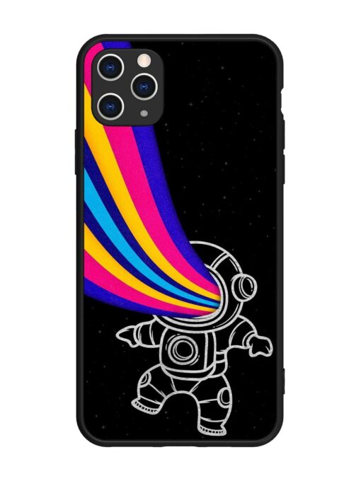 Astronaut Glossy Metal TPU Phone Cover for Apple Iphone 11 Pro Max Zapvi