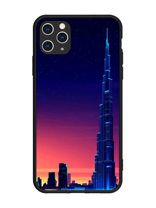 Burj Khalifa Abstract Glossy Metal Phone Cover for Apple Iphone 11 Pro Max Zapvi