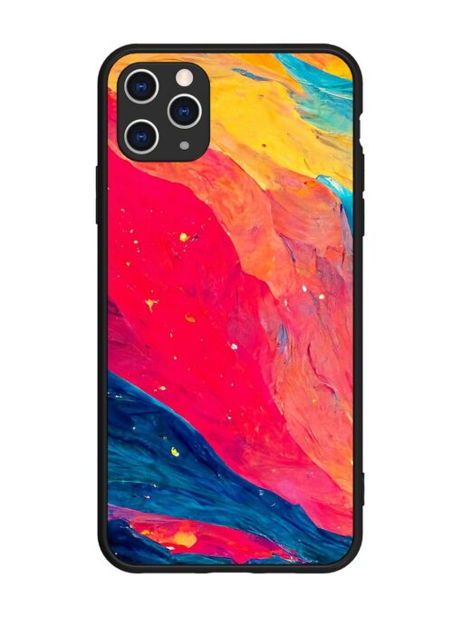 Starry Night Glossy Metal Phone Cover for Apple Iphone 11 Pro Max Zapvi