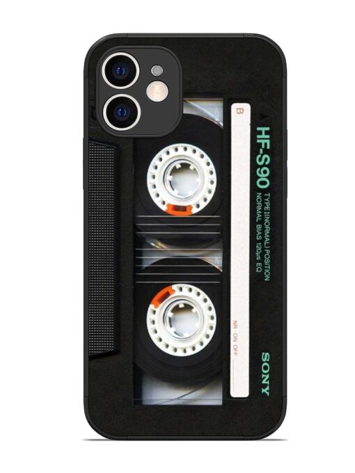 Sony Hf-S90 Cassette Glossy Metal Phone Cover for Apple Iphone 12 Zapvi