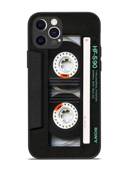 Sony Hf-S90 Cassette Glossy Metal Phone Cover for Apple Iphone 12 Pro Zapvi