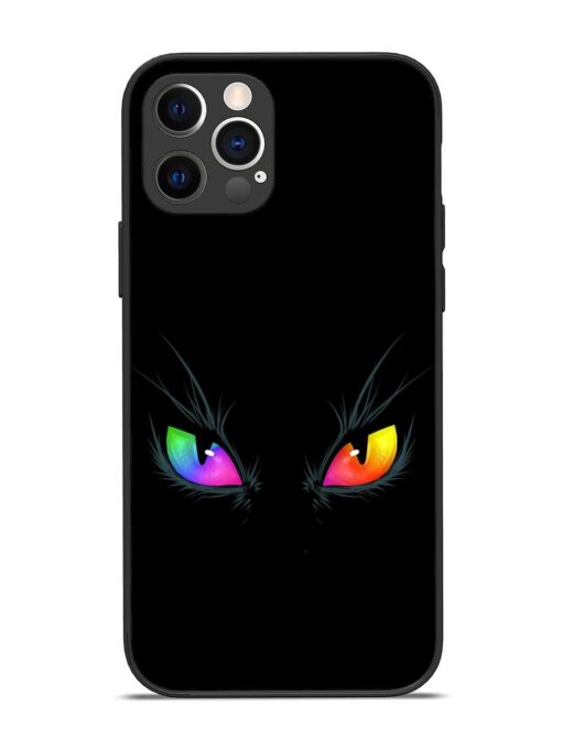 Cat Eyes Glossy Metal Phone Cover for Apple Iphone 12 Pro Zapvi