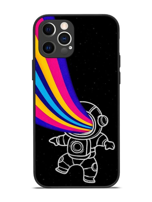 Astronaut Glossy Metal TPU Phone Cover for Apple Iphone 12 Pro Zapvi