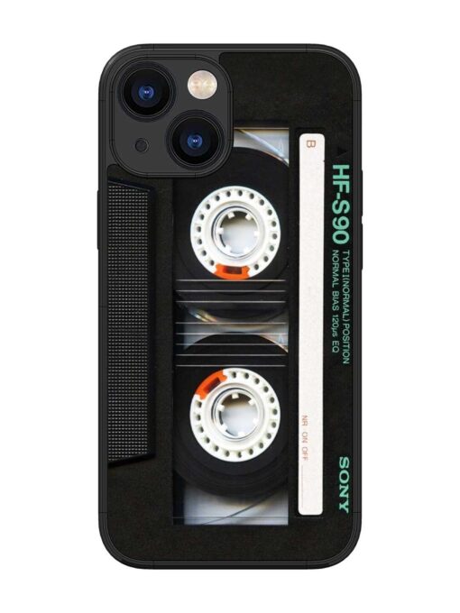 Sony Hf-S90 Cassette Glossy Metal Phone Cover for Apple Iphone 13 Mini Zapvi