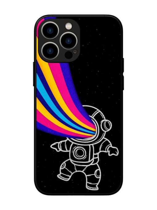 Astronaut Glossy Metal TPU Phone Cover for Apple Iphone 13 Pro Max Zapvi