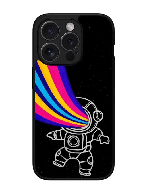 Astronaut Glossy Metal TPU Phone Cover for Apple Iphone 15 Pro Zapvi