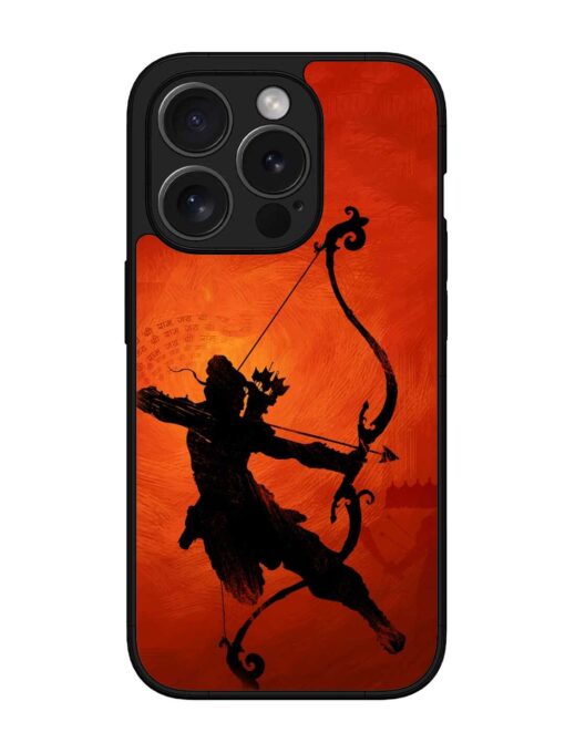 Illustration Lord Rama Glossy Metal Phone Cover for Apple Iphone 15 Pro Max Zapvi