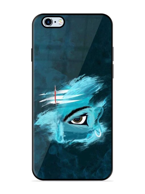 Lord Shiva Glossy Metal Phone Cover for Apple Iphone 6 Plus Zapvi