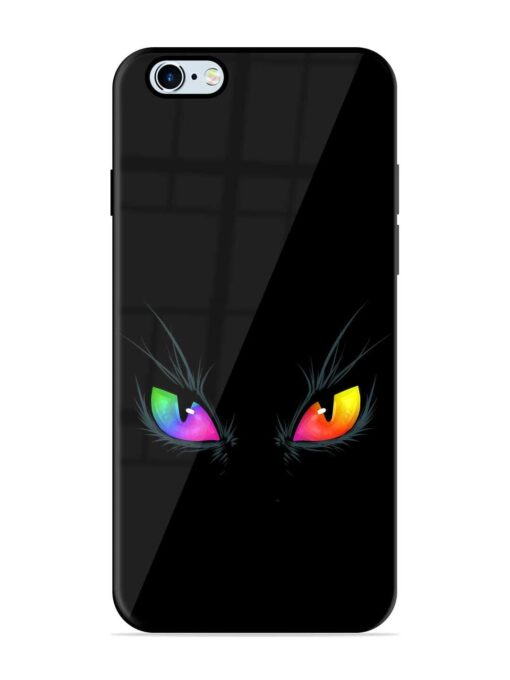 Cat Eyes Glossy Metal Phone Cover for Apple Iphone 6 Plus Zapvi