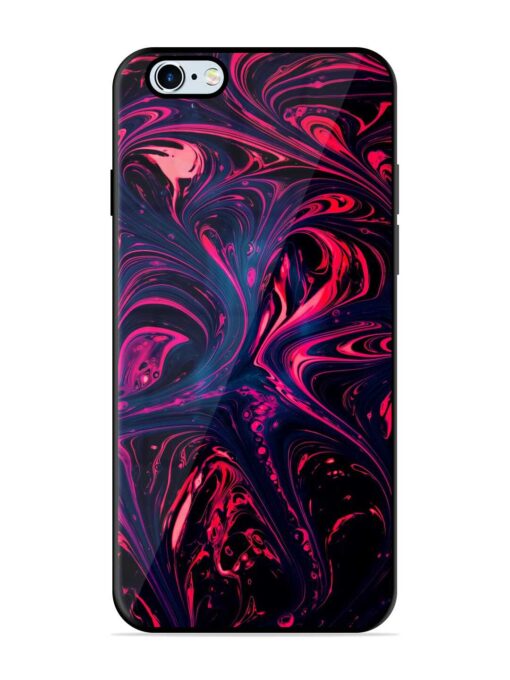 Abstract Background Glossy Metal Phone Cover for Apple Iphone 6 Plus Zapvi