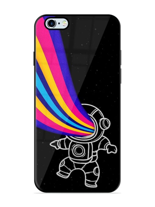 Astronaut Glossy Metal TPU Phone Cover for Apple Iphone 6 Plus Zapvi