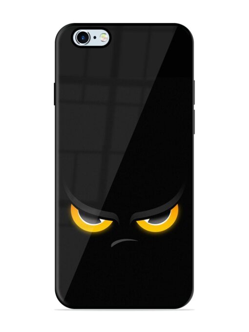 Scary Yellow Eye Glossy Metal TPU Phone Cover for Apple Iphone 6 Plus Zapvi