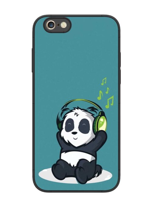 Music Panda Glossy Metal Phone Cover for Apple Iphone 6S Plus Zapvi