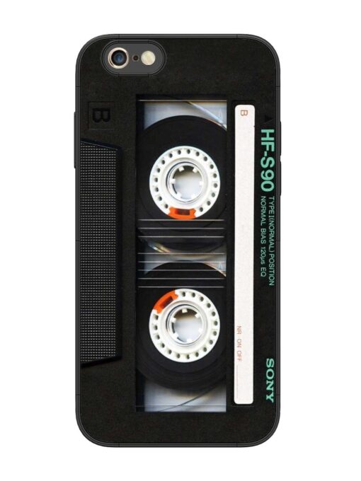 Sony Hf-S90 Cassette Glossy Metal Phone Cover for Apple Iphone 6S Plus Zapvi