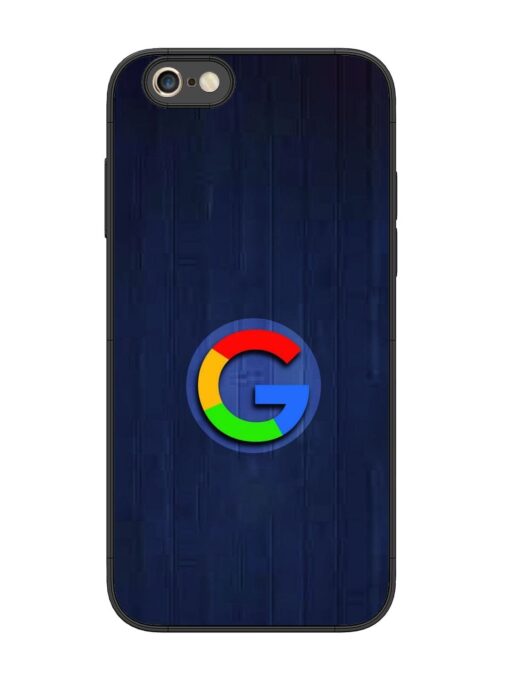 Google Logo Printed Glossy Metal TPU Phone Cover for Apple Iphone 6S Plus Zapvi