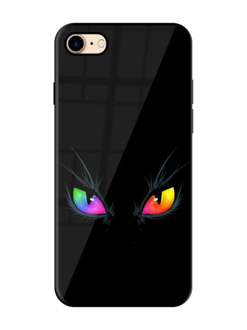 Cat Eyes Glossy Metal Phone Cover for Apple Iphone 7 Zapvi