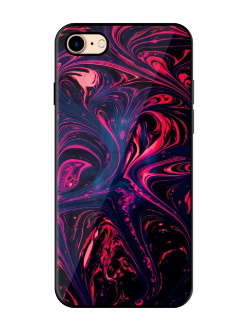 Abstract Background Glossy Metal Phone Cover for Apple Iphone 7 Zapvi