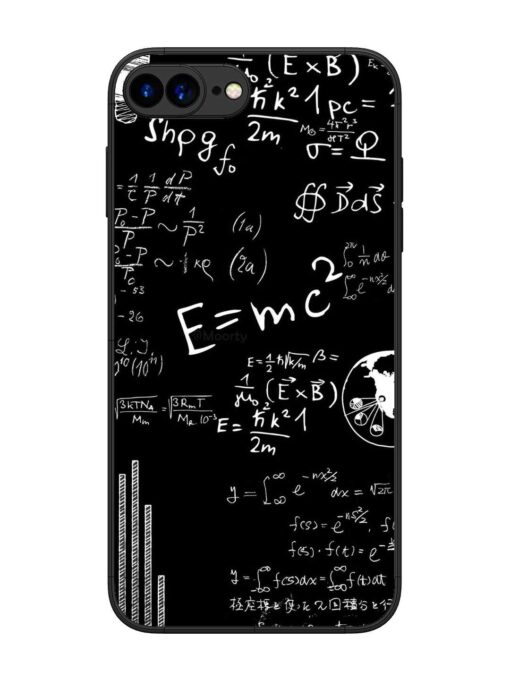 E=Mc2 Mass?Energy Equivalence Glossy Metal Phone Cover for Apple Iphone 7 Plus Zapvi