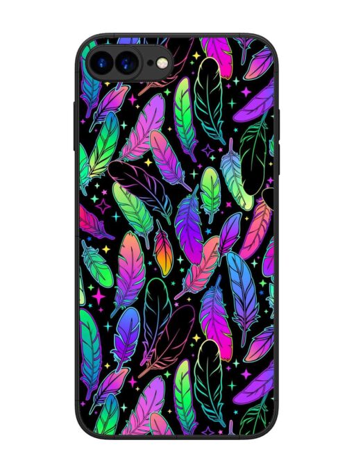 Bright Multi Colored Seamless Glossy Metal Phone Cover for Apple Iphone 7 Plus Zapvi