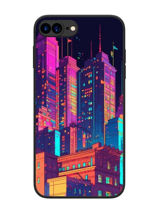 City View Glossy Metal Phone Cover for Apple Iphone 7 Plus Zapvi