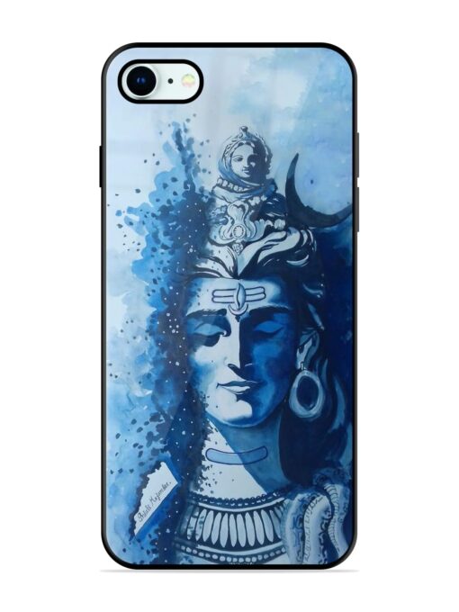 Shiv Art Glossy Metal Phone Cover for Apple Iphone 8 Zapvi