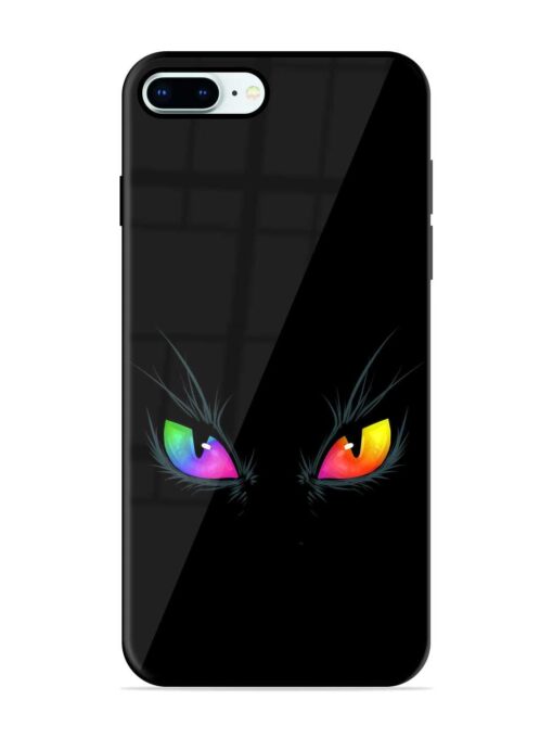 Cat Eyes Glossy Metal Phone Cover for Apple Iphone 8 Plus Zapvi