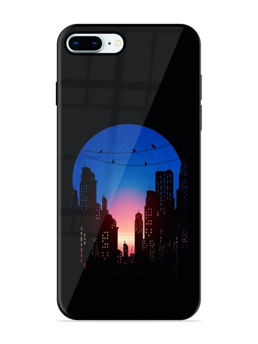 Minima City Vibe Glossy Metal Phone Cover for Apple Iphone 8 Plus Zapvi