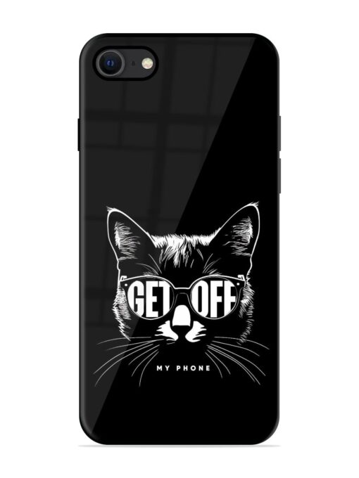 Get Off Glossy Metal TPU Phone Cover for Apple Iphone Se (2020) Zapvi