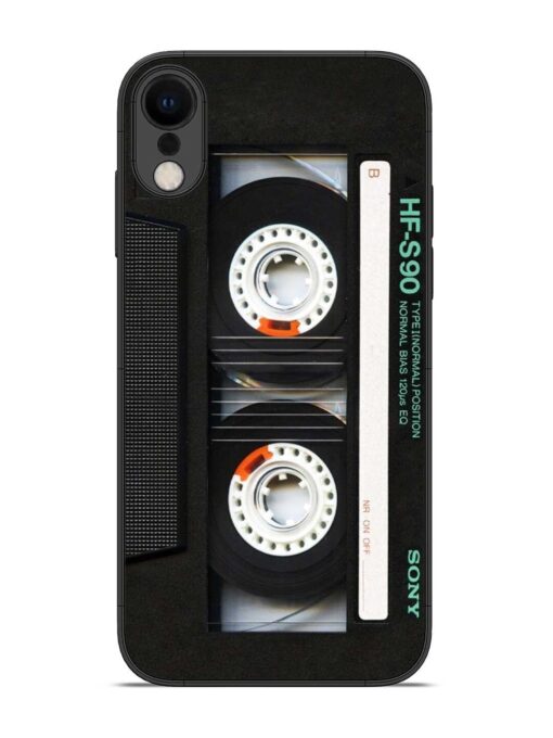 Sony Hf-S90 Cassette Glossy Metal Phone Cover for Apple Iphone Xr Zapvi