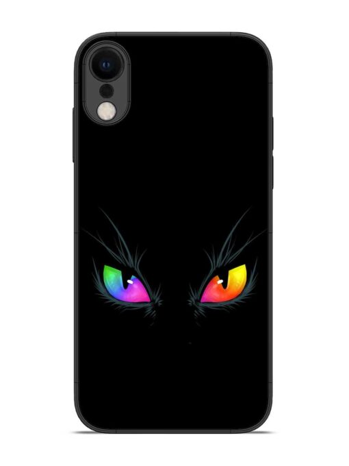 Cat Eyes Glossy Metal Phone Cover for Apple Iphone Xr Zapvi