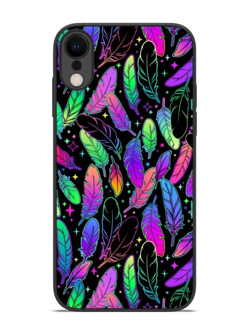 Bright Multi Colored Seamless Glossy Metal Phone Cover for Apple Iphone Xr Zapvi