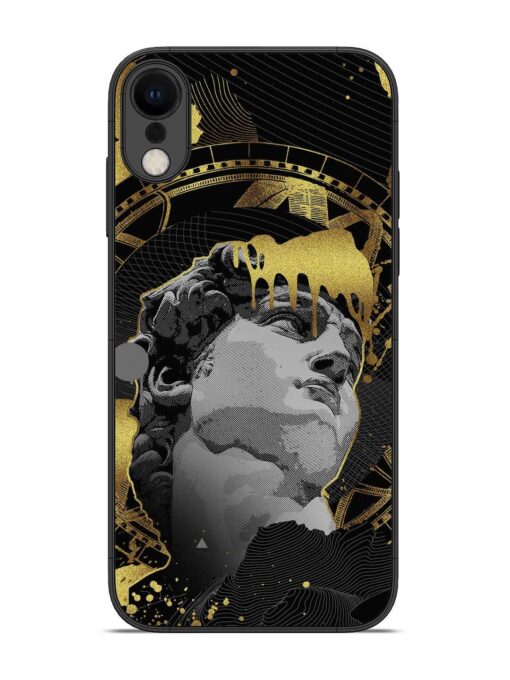 Roman Face Glossy Metal Phone Cover for Apple Iphone Xr Zapvi