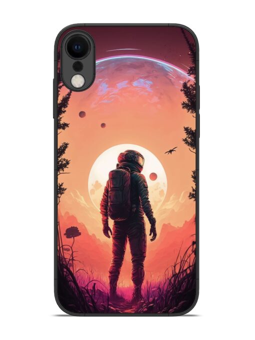 Red Sky At Morning Glossy Metal Phone Cover for Apple Iphone Xr Zapvi