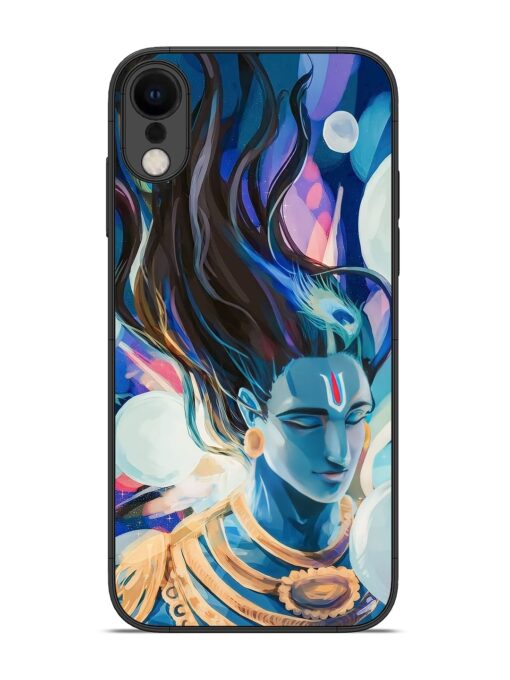 Bhagwan Sri Krishna Glossy Metal Phone Cover for Apple Iphone Xr Zapvi