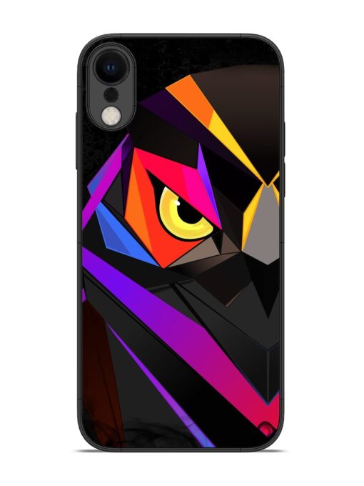 Wpap Owl Glossy Metal Phone Cover for Apple Iphone Xr Zapvi