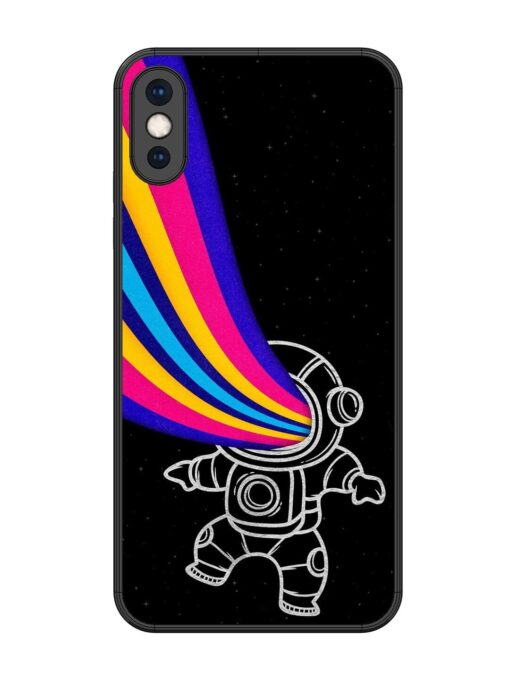 Astronaut Glossy Metal TPU Phone Cover for Apple Iphone Xs Max Zapvi