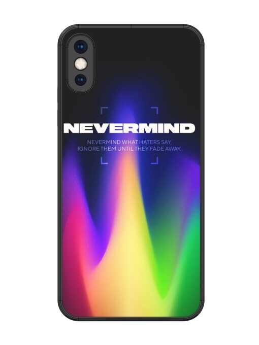 Nevermind Glossy Metal Phone Cover for Apple Iphone Xs Max Zapvi