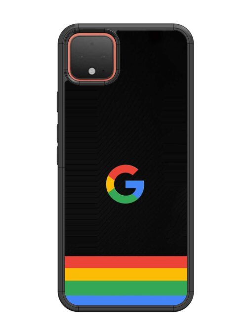 Google Logo Art Glossy Metal Phone Cover for Google Pixel 4 Zapvi