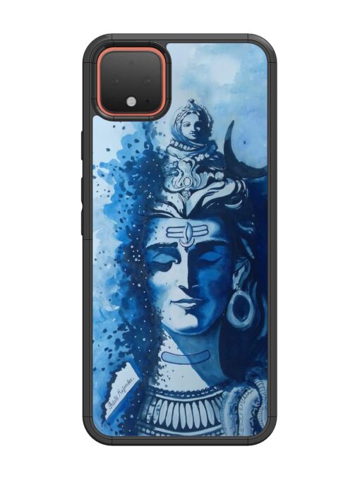 Shiv Art Glossy Metal Phone Cover for Google Pixel 4 Zapvi