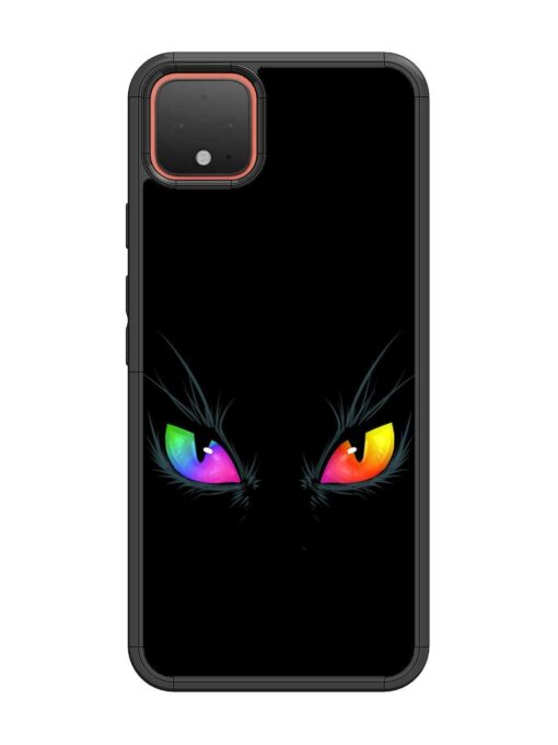 Cat Eyes Glossy Metal Phone Cover for Google Pixel 4 Zapvi