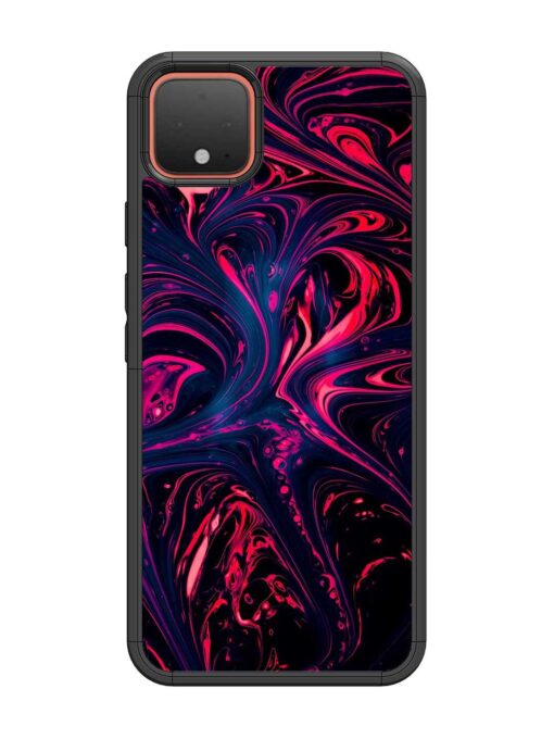 Abstract Background Glossy Metal Phone Cover for Google Pixel 4 Zapvi