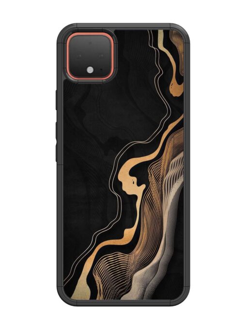 Abstract Art Glossy Metal TPU Phone Cover for Google Pixel 4 Zapvi