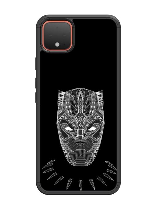 Fictional Art Glossy Metal Phone Cover for Google Pixel 4 Zapvi