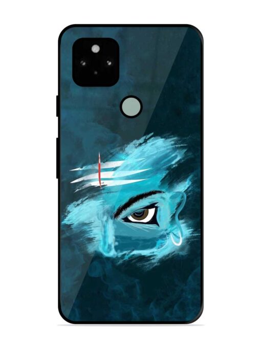 Lord Shiva Glossy Metal Phone Cover for Google Pixel 5 Zapvi