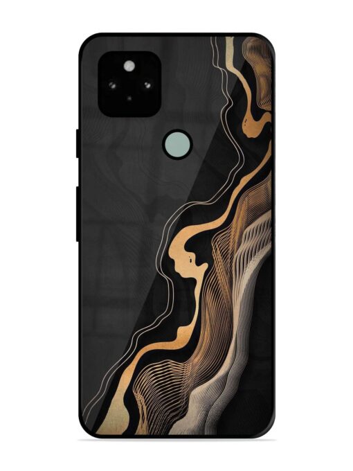 Abstract Art Glossy Metal TPU Phone Cover for Google Pixel 5 Zapvi