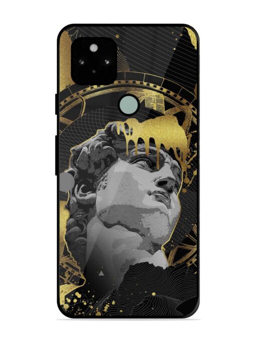 Roman Face Glossy Metal Phone Cover for Google Pixel 5 Zapvi