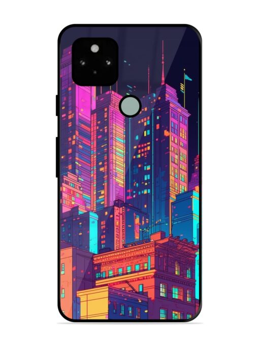 City View Glossy Metal Phone Cover for Google Pixel 5 Zapvi