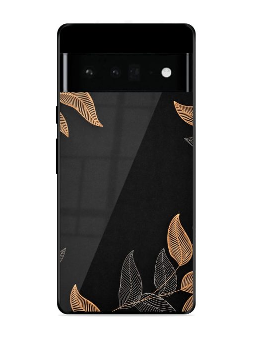 Foliage Art Glossy Metal Phone Cover for Google Pixel 6 Pro Zapvi